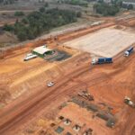 Tailings retreatment plant construction progressing